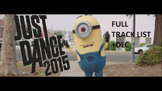 Just Dance 2015 - FULL Tracklist