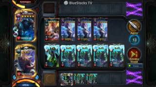 Deck Heroes - Великая Битва КГ 5-11 Снежные ведьмы , Патриарх дека на Яде