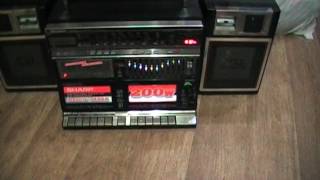 Установка плеера с пультом и дисплеем в SHARP 939