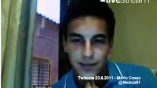 twitcam de mario casas
