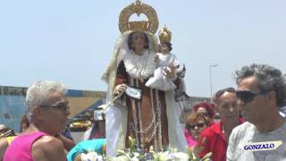 PROCESIÓN MARITIMA EN HONOR AL VIRGEN DEL CARMEN TALIARTE TELDE 16 07 2017 GONZALO