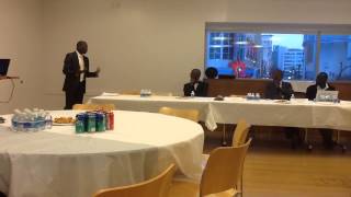 Mamadou Samba rend hommage au Prof. Souleymane Bachir Diagne