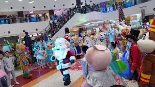 Grand magical christmas parade 2018 at SM City Rosario