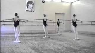 1999 Vaganova 4th Year Class Adagio Tiny Alina Somova