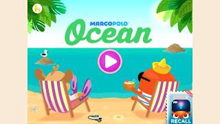 Кто живет в океане. Обучающее видео для детей 2-5 лет. Учим океан.