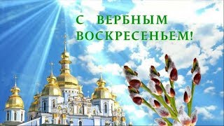 Поздравление с Вербным Воскресением. Священник Игорь Сильченков