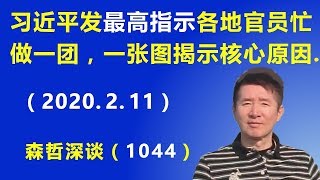习近平发“最高指示”各地官员忙做一团，一张图揭示中国疫情的核心原因.（2020.2.11）