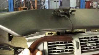 Сборка передней консоли Mercedes-Benz W210 assembly of the front console