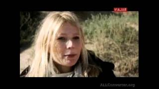 Teen Gwyneth Paltrow summer homestay in Spain.