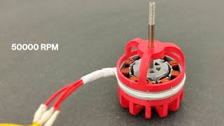Just Make Simple BLDC Motor || 50000RPM