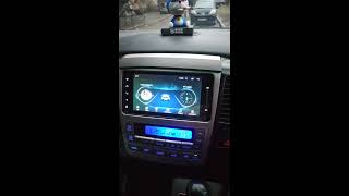 Китайская магнитола 2 дин на Toyota Alphard 1 поколение дорестайл со штатным усилителем.(часть 4)