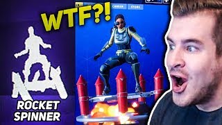 #29 #FORTNITOWE_SHOTY WYCIEKŁY NOWE EMOTKI NA 4 SEZON ROCKET SPINNER! *wow* [ IZAK EWROON EASY]