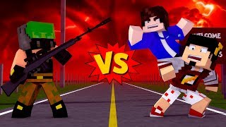 Minecraft: DOIS VS ATIRADOR - MUNDO INVERTIDO Ep.3 ‹ AMENIC ›