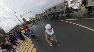 Хер мусорам - лайт - после санкционированного митинга 10.8.2019 на проспекте Сахарова