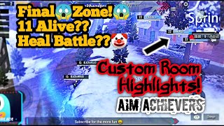 Custom Room Highlights on Poco F1❤❤ | PUBG Mobile ??