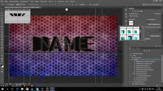 [Туториал] Как сделать 3D оформление канала через фотошоп cs6?