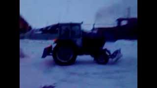 Дрифт на тракторе ЮМЗ-6 СМД-14