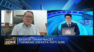 Ekspor Timah Macet, Tambang Swasta Mati Suri