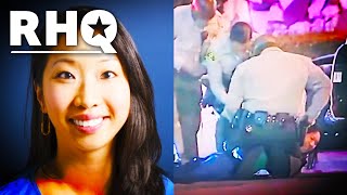 LAPD PINS Female Reporter To The Ground and Arrests Her