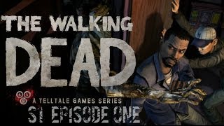 Let's Play - The Walking Dead ~ Episode 1 , Part 3 - " And My Special Guest Is .. "
