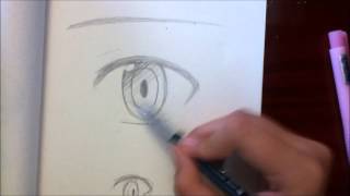 How to Shade a Manga Eye
