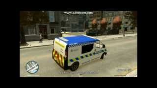 Vauxhall Vivaro police Van
