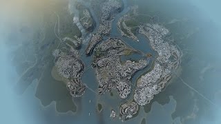 Cities Skylines - Time lapse - 0 to 238k population