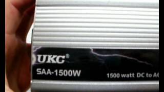 Преобразователь напряжения (инвентор) UKC Power Inventor 12-220 Вольт SAA-1500 Вт
