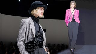 Emporio Armani мода в Милане Осень Зима 2023/2024 | Одежда и аксессуары
