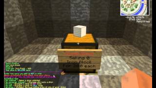 Minecraft туториал по плагину QuickShop.