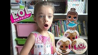 Распаковка LOL GLITTER SERIES/Блестящая Серия