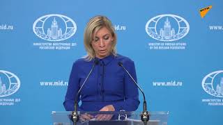 Брифинг официального представителя МИД РФ Марии Захаровой