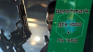 GTX 1060 6GB + Ryzen5 1400 - Deus Ex: Mankind Divided ‹ GamerPC › BR