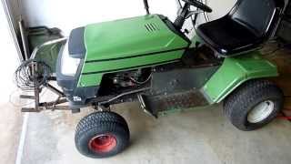 Neuer alter MTD Rasentraktor........got a new lawntractor