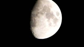 Nikon Coolpix P100 HD Video of Moon Super Cool