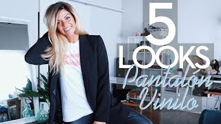 5 LOOKS CON PANTALÓN DE VINILO | Trendy Taste