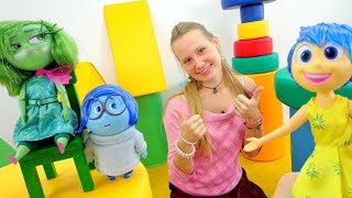 Видео для девочек. Игра в прятки с Радостью, Печалью и Брезгливостью