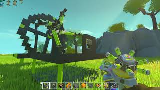 Радиальный двигатель в Scrap Mechanic