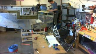 Van's RV-10 Build Vid #256. Upper Fore Fuse 2