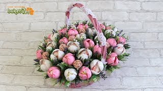Букет из конфет ☆ Подарок на День Рождения своими руками ☆ Подарок Маме ☆ Diy