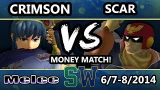 Super SWEET - Scar (Captain Falcon) Vs. Crimson Blur (Marth) - Money Match