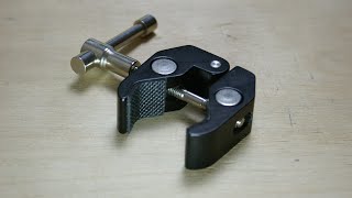 Зажим для фото-видео. Super Clamp Crab Pliers Clip For DSLR Rig LCD Monitor Studio Light