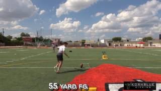 Cameron Dicker -Spring 2016 Kornblue Kicking Challenge- April 23, 2016