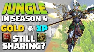 SMITE: STILL SHARING? | Enough XP and Gold in Jungle Camps in SEASON 4?