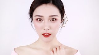 秋冬粉色樱花妆 Cherry Blossom Makeup [仇仇-qiuqiu]