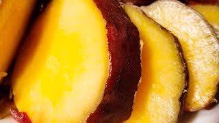 البطاطا الحلوة اليمنية/الجزر اليمني معسل/yemeni roasted yam