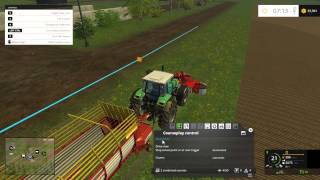 How to reverse tip using courseplay on Farming Simulator 2015