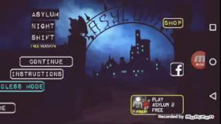 Прохождение Asylum Night Shift (1 ночь). - ПСИХИЧЕСКИ-БОЛЬНОЙ КЛОУН.