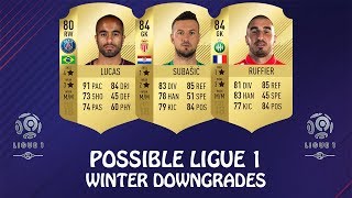 FIFA 18 | POSSIBLE LIGUE 1 WINTER DOWNGRADES | w/ Subasic, Ruffier & Lucas Moura