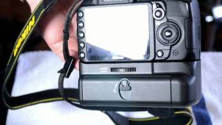 D3100 Power Grip Installation Battery Plate Removal 2 #BeepPeep ?
